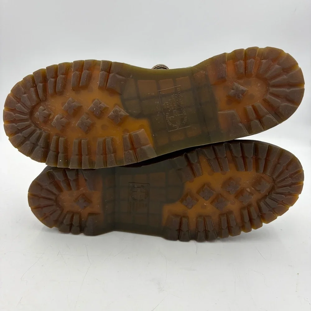 Vintage Dr. Doc Martens Brown Shoes Leather Oxford Y2K 90s Men 12 Lug 10940 Work